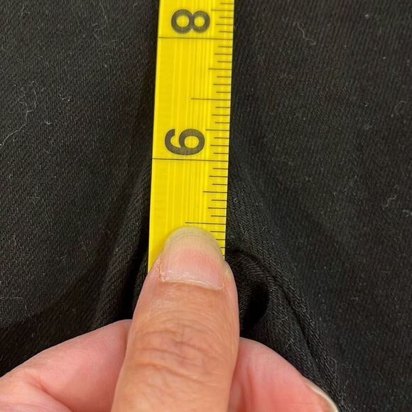 Hidden Los Angeles Womens High Rise Slit Hem Ryan Bootcut Jeans Black Sz 24 NWT - Picture 9 of 10